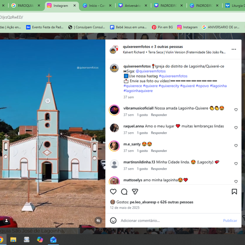 Paróquia Divino Espírito Santo – Limoeiro Alto – Limoeiro do Norte