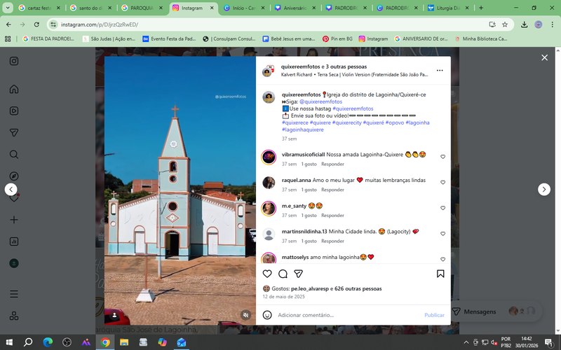 Paróquia Divino Espírito Santo – Limoeiro Alto – Limoeiro do Norte