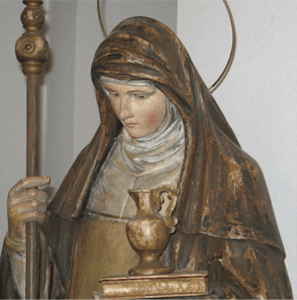 Santa Valburga, abadessa e virgem